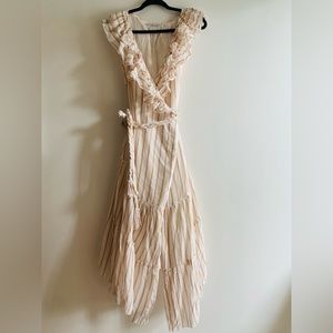 Apiece Apart Nueva Costa wrap dress sz 0